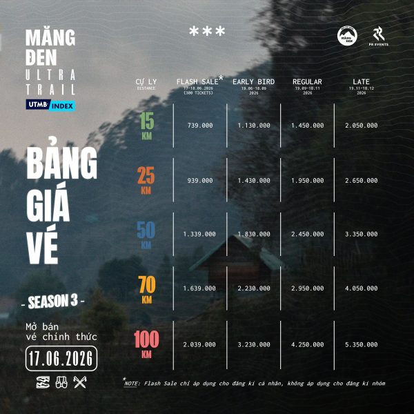 MĂNG ĐEN ULTRA TRAIL